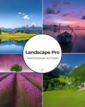 Landscape Pro Photoshop Actions- Featured Image