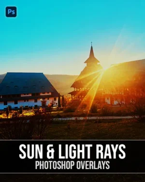 sun rays overlays