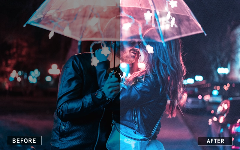 light rain photoshop actions, dramatic rain Photoshop, Photoshop rain brushes