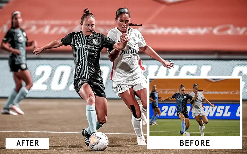 lightroom soccer presets, action photography presets, athletic photo presets