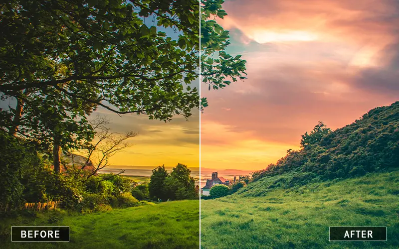 landscape luminar luts
