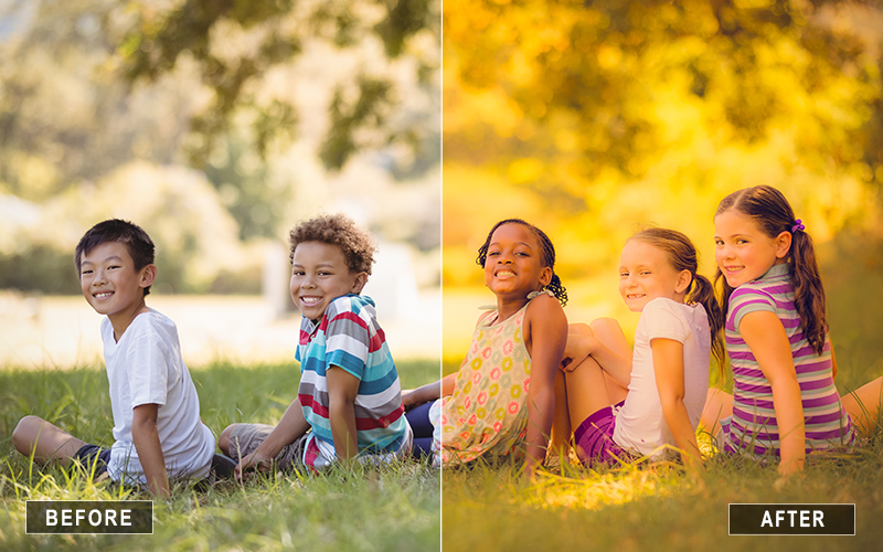 matte children presets