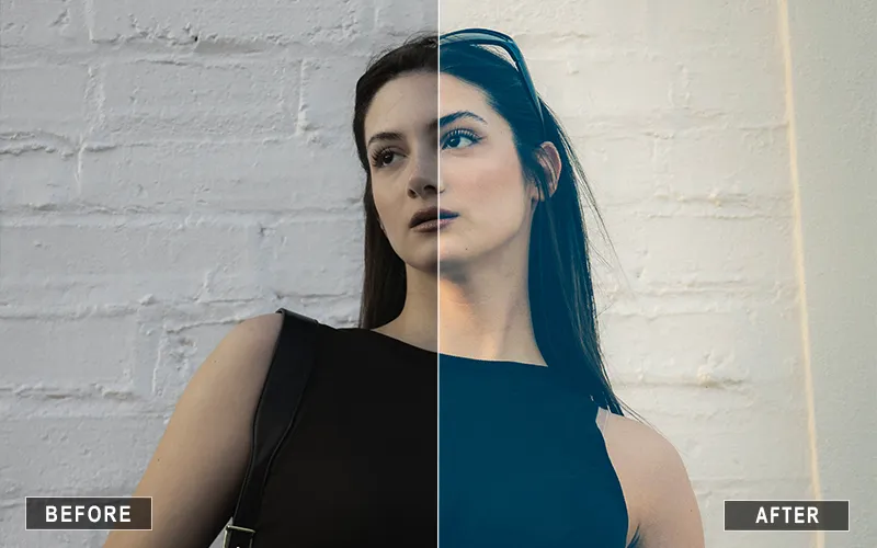 matte portrait lightroom presets, matte effect lr presets