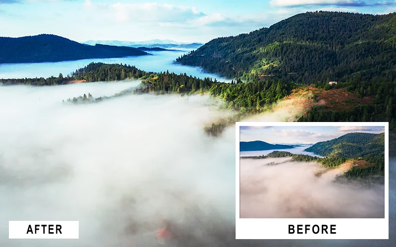 Misty Landscape Photoshop Actions