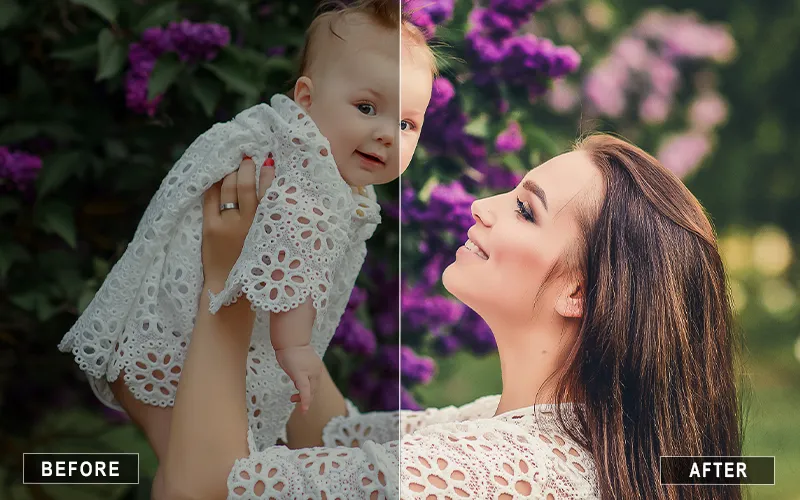 mommy blogger camera raw presets, cozy blogger presets, modern blogger presets