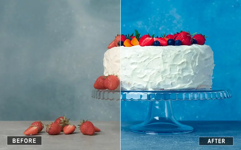 Moody Food LUTs, Cake Effects for Food Photography
