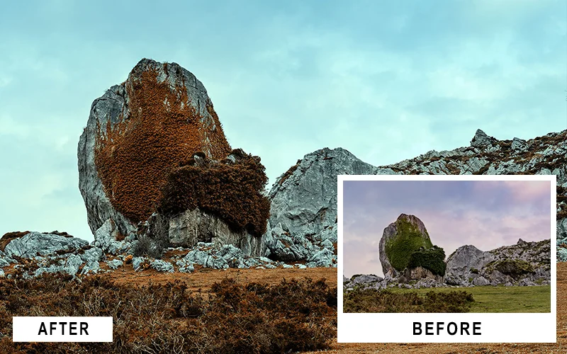 Mossy Landscape Photoshop Actions