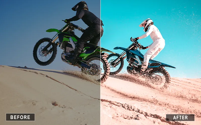 Motocross Lightroom Mobile Presets, mountaineering presets for lightroom