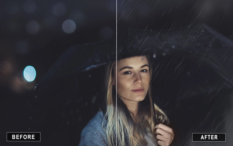 Muddy Rain Overlays, Overlays For Rainy Edits, Photoshop Overlays