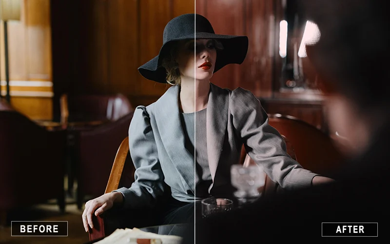 Old Hollywood Photoshop Actions, Cinematic Photoshop actions, filmy photoshop actions, vintage photoshop actions