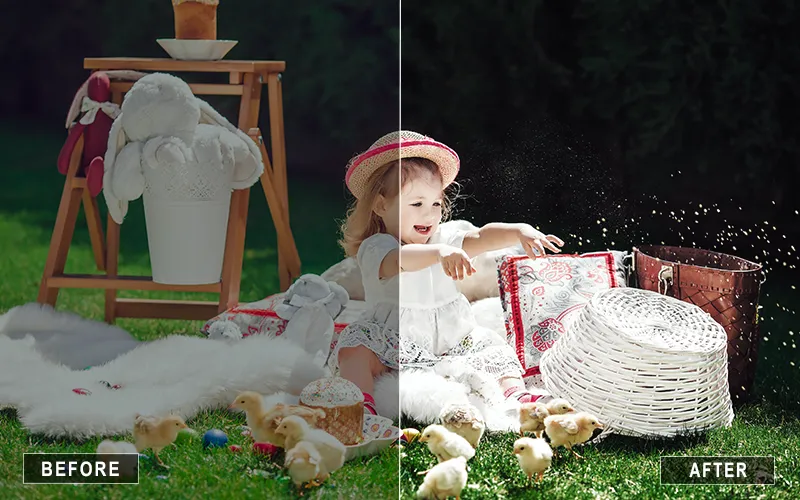 Playful Children Photoshop Actions, Enhance Children Photos In Seconds