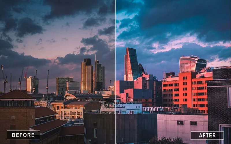 aesthetic city preset luts, city lifestyle preset luts