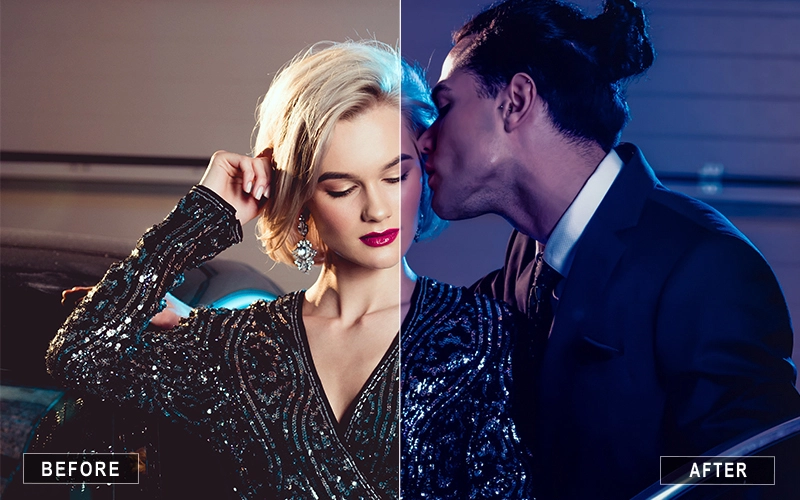 Romantic Hollywood Lightroom Presets, Lightroom presets for romantic edits