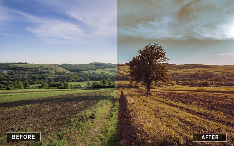 Rustic Landscape Lr Presets, Rustic Lightroom Presets