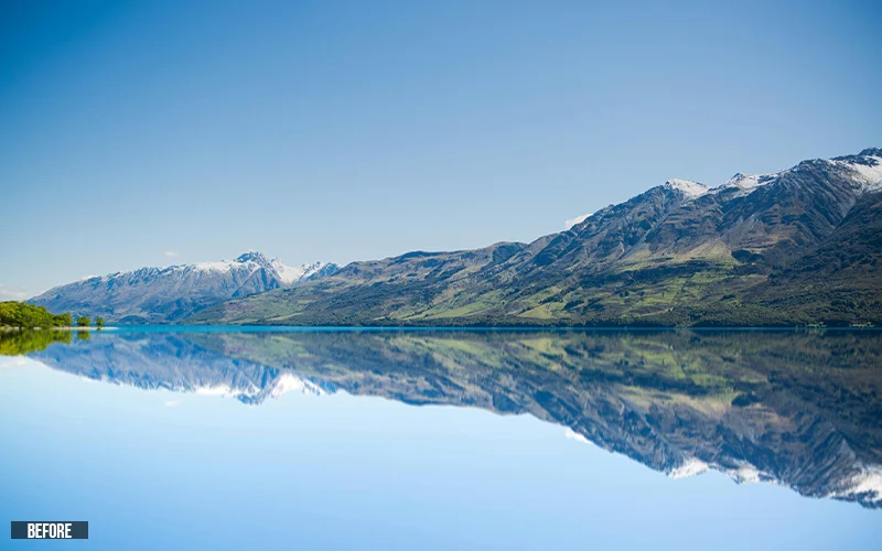 before: Cloudy Sky Overlay