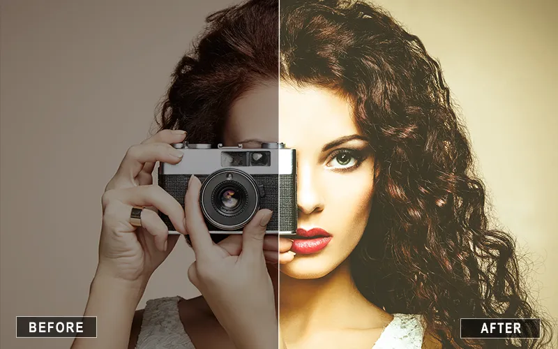 Saturation Vintage Camera Raw Presets, Camera Raw Vintage Editing, Vintage Presets For Photos