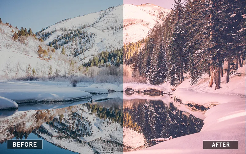 serene mountain lr presets, landscape Lightroom presets, adventure Lightroom presets, hiking Lightroom presets