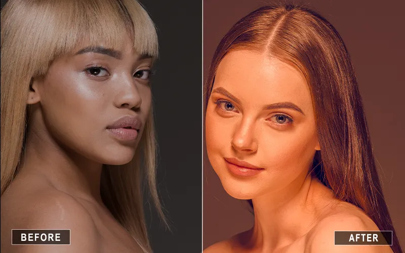 skincare blogger camera raw presets, camera raw presets collection, blogger photo retouch presets, blogger color presets