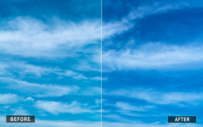 sky blue tone photoshop actions, aesthetic tone photoshop actions,
