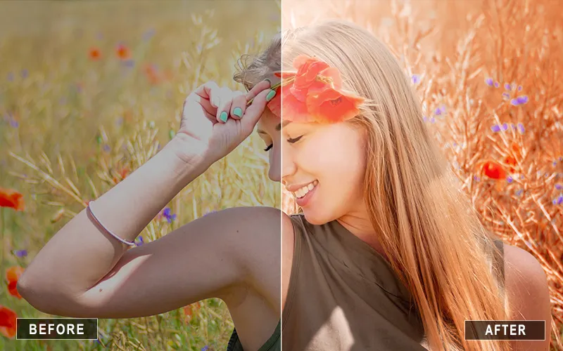 Soft Contrast Photoshop Actions, Contrasting Photoshop Actions