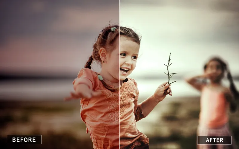 Soft Light Children Photoshop actions, Soft Children PS Actions
