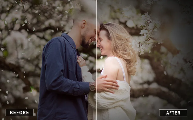 Soft Vignette Photoshop Actions, Vignette PS Actions for Soft Edits