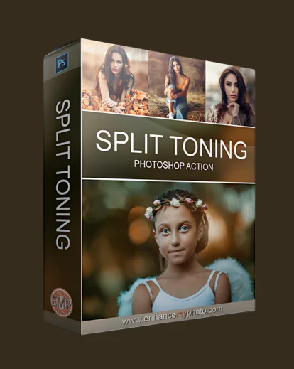 Split Tones - Photoshop Actions banner