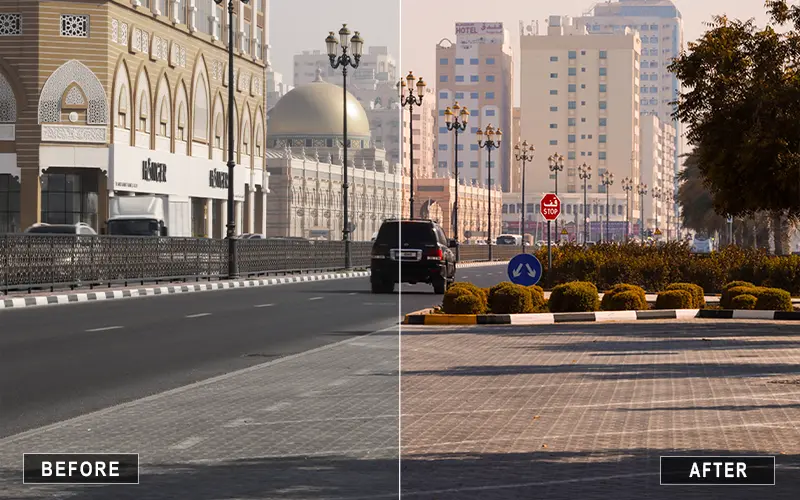 street landscape lightroom presets