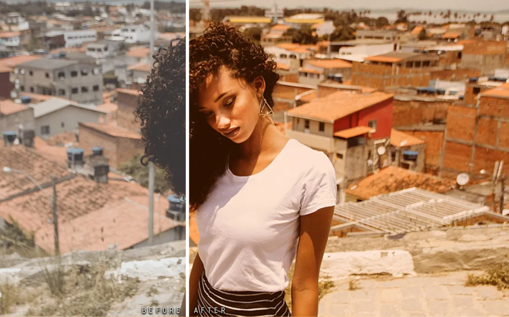 Golden Summer Photoshop Actions, Photoshop actions for golden hour