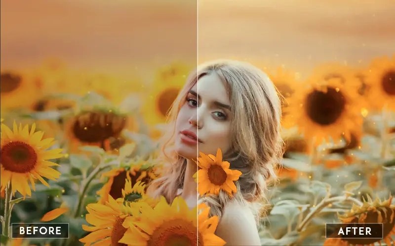 Orange Summer Photoshop Action