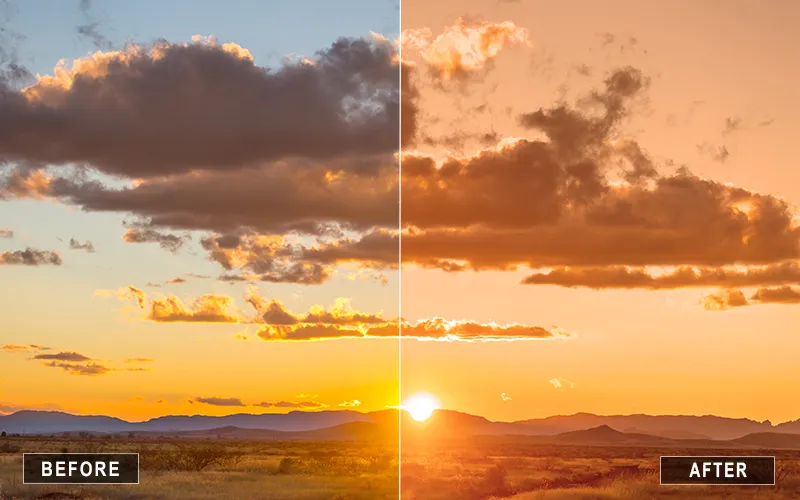 Golden Summer Photoshop Actions, Sunlit Aura Photoshop Effect, Summer Emotion Action