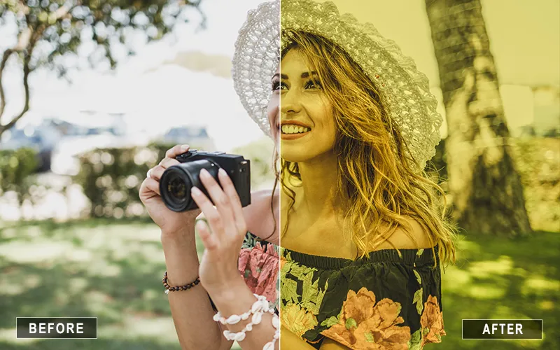 travel blogger camera raw presets, vintage blogger presets, boho blogger presets, sunset blogger presets