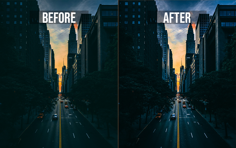 Dramatic Urban Lightroom Mobile Presets