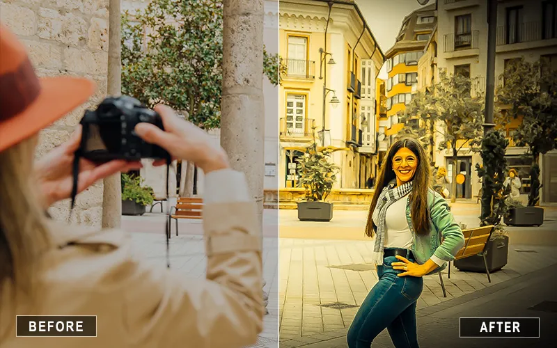 urban vintage lightroom mobile presets, urban mobile preset pack, downtown Lightroom presets