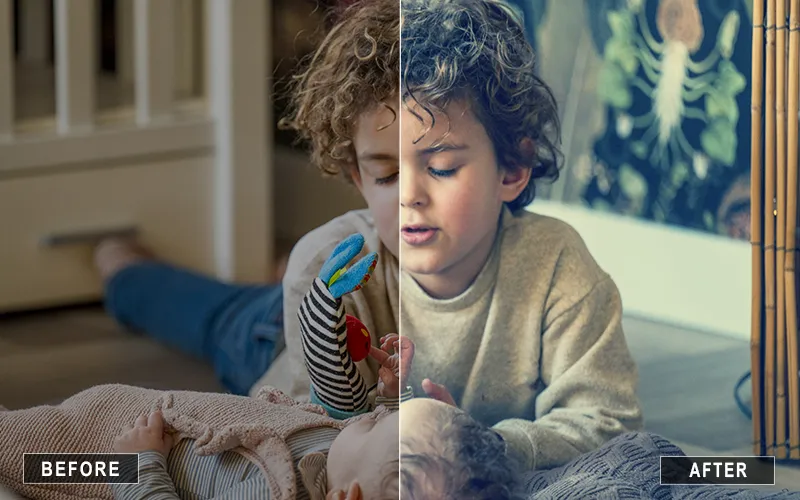 Vibrant Children Photo Editing Actions, Edit Children Photos In Photoshop