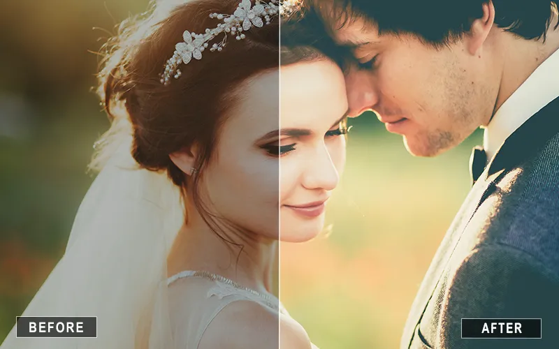 vibrant wedding lr presets, light and bright wedding presets