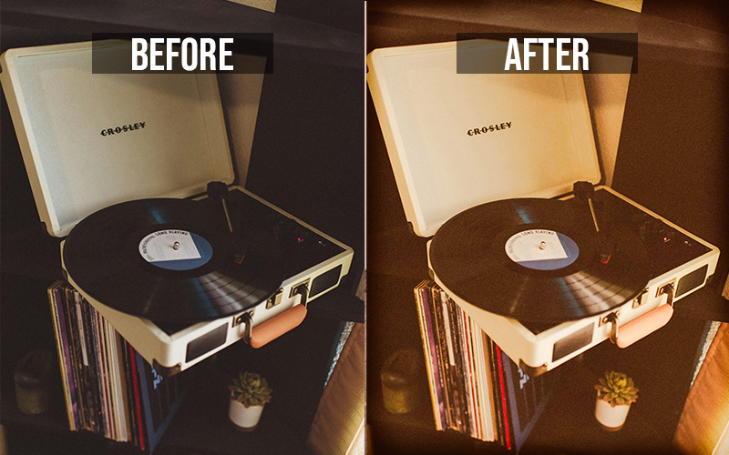 Vintage Brown Lightroom Preset