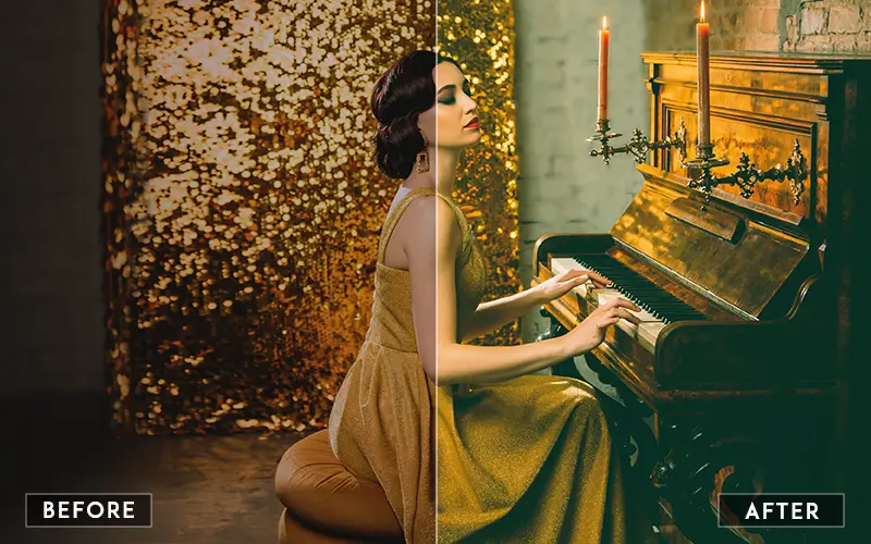vintage-inspired presets, vintage landscape presets, cinematic retro presets, and vintage matte presets.