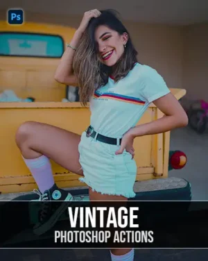 vintage photosop actions featured image