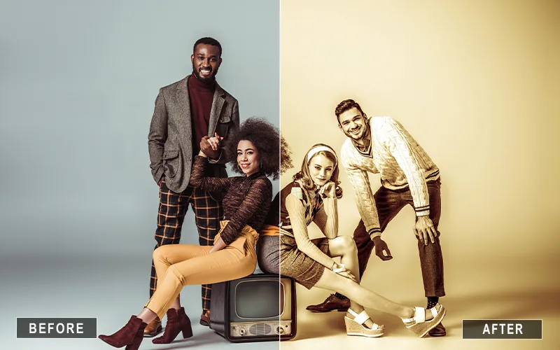 Vintage Studio Lightroom Presets, Vintage presets for timeless edits