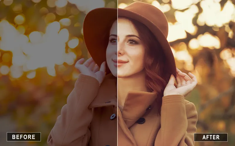Warm Light Photoshop Actions, Warm Tone PS Actions, Yellow PS Actions