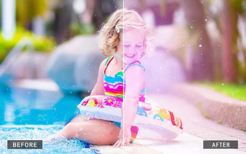 warm sunshine photoshop actions