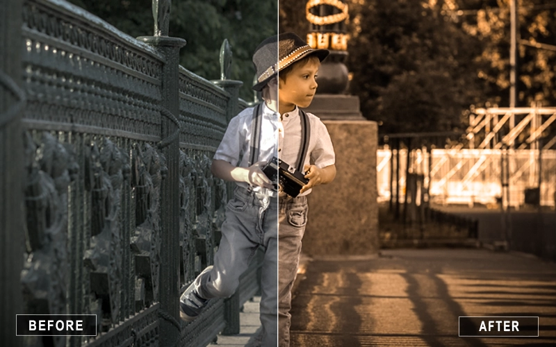 Yellow Photoshop Actions