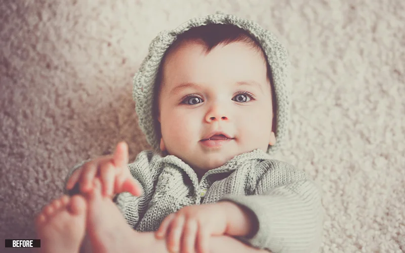 newborn photography editing, Lightroom presets for baby photos, soft glow newborn presets