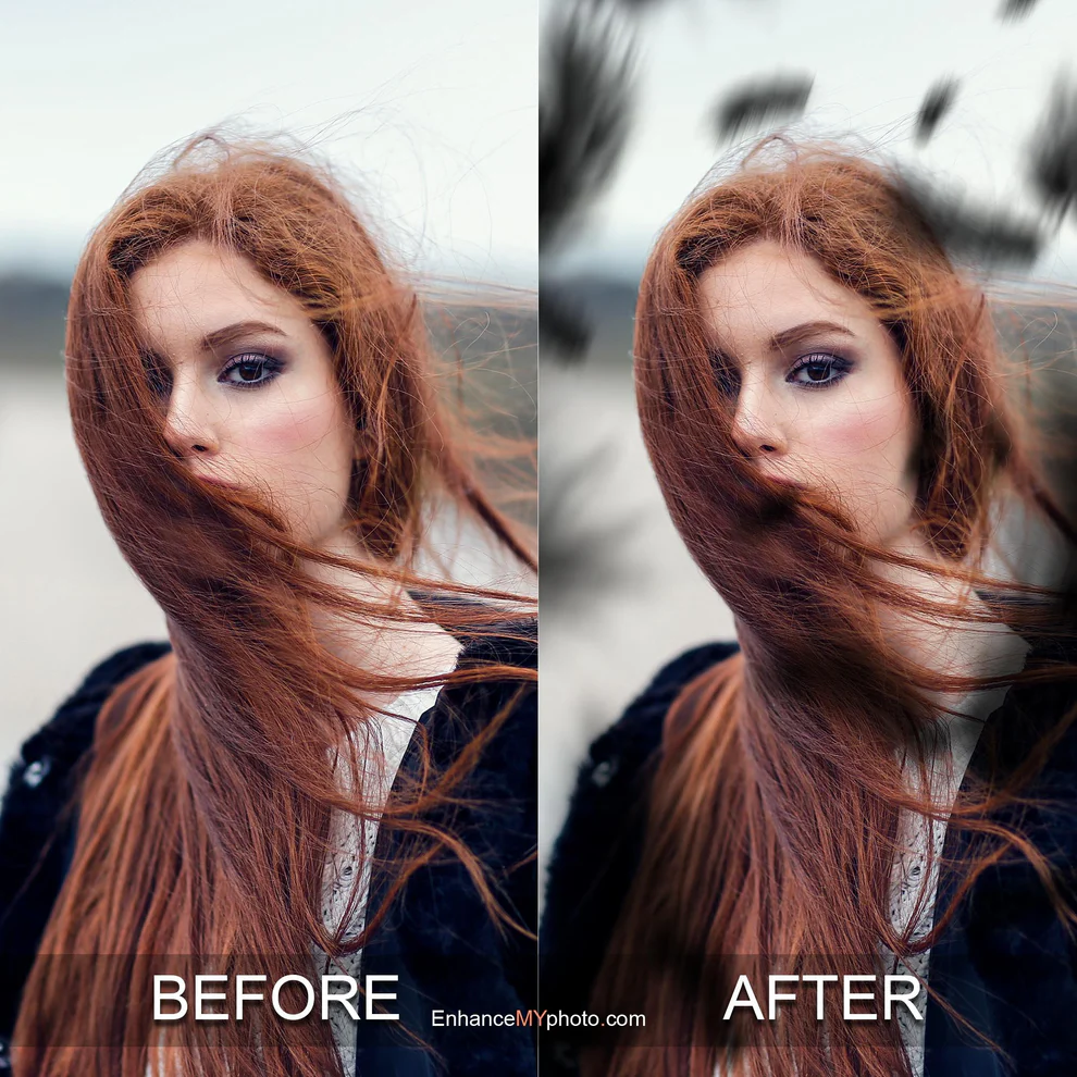 before/after preview