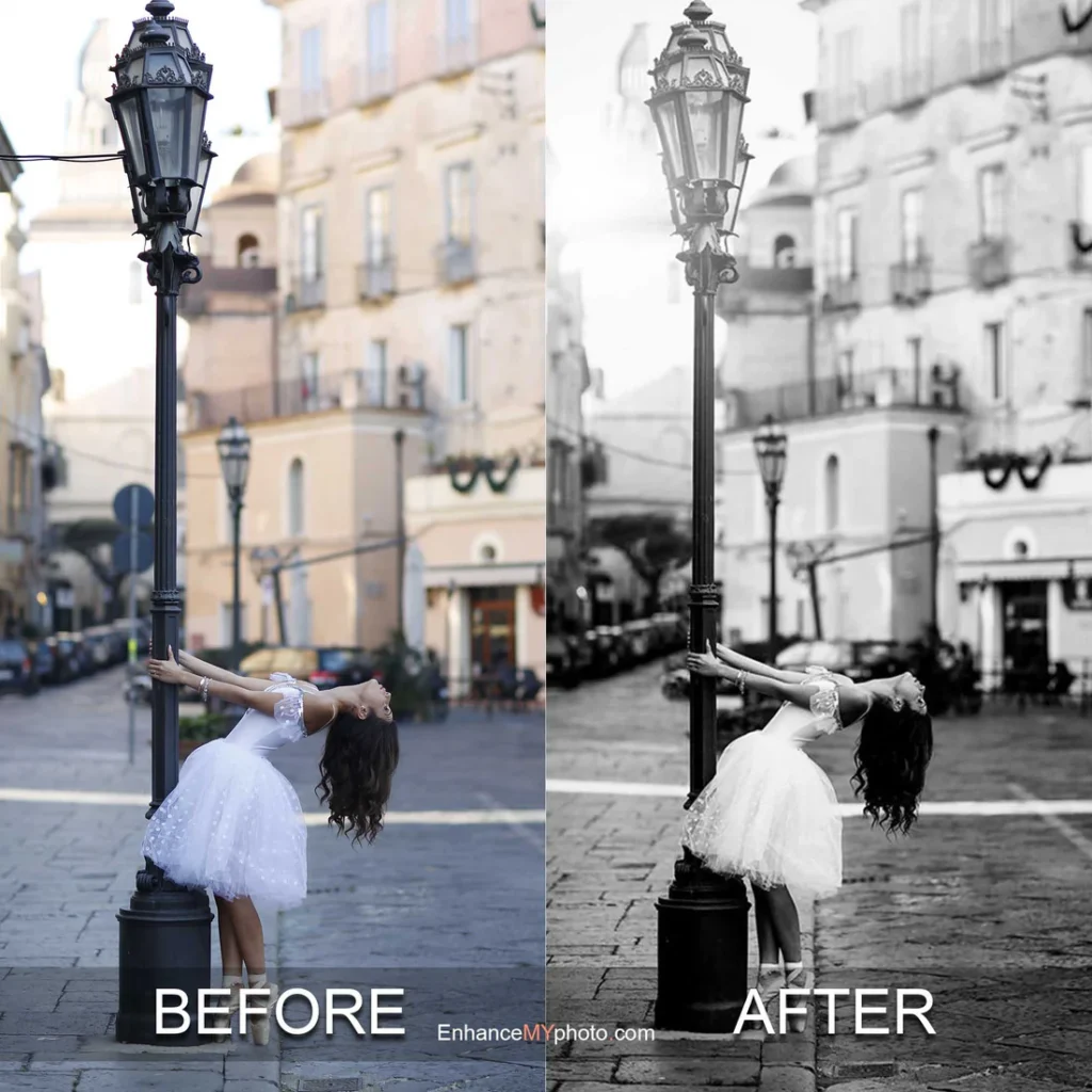 Lightroom b&w presets preview