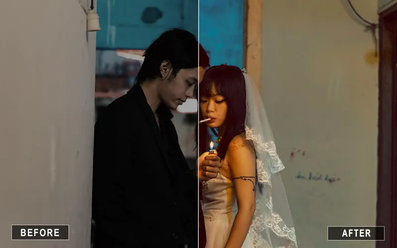 cinematic wedding mobile presets