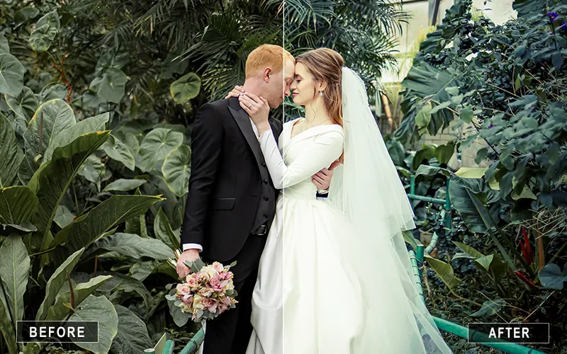 color grading wedding presets