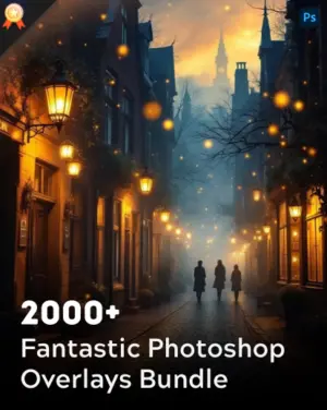 fantastic photoshop overlays bundle - featured image
