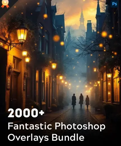 fantastic photoshop overlays bundle - featured image